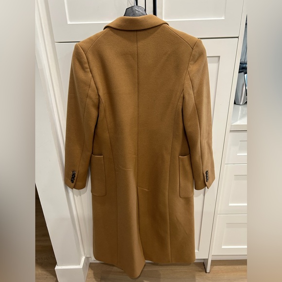 Zara - XS Double Breasted Woot Coat - Camel - Picture 3 of 4